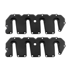 PPE Diesel Valve Cover Kit Black Matte No Pillars 2004.5-2010 6.6L Duramax  118021418