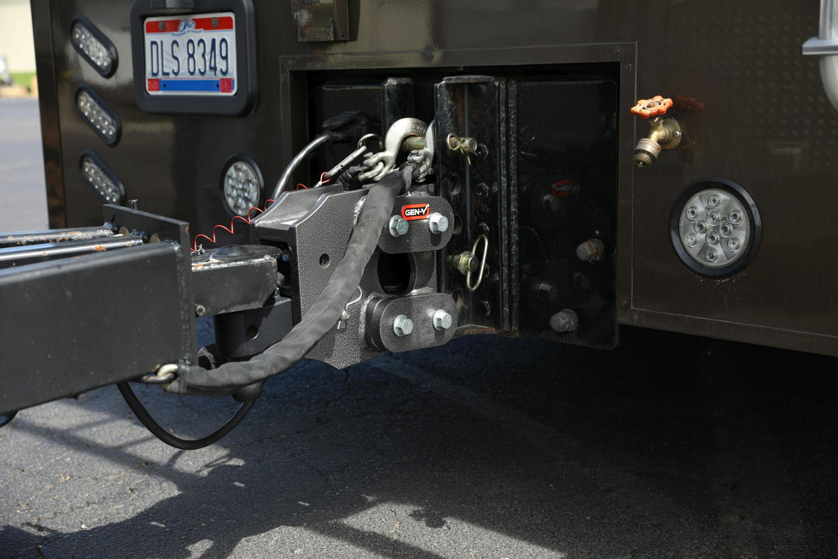 GEN-Y Hitch GH-10053 Victory Lane Torsion Flex Flat Plate Trailer Coupler 2K - 3.5K TW 32K Towing