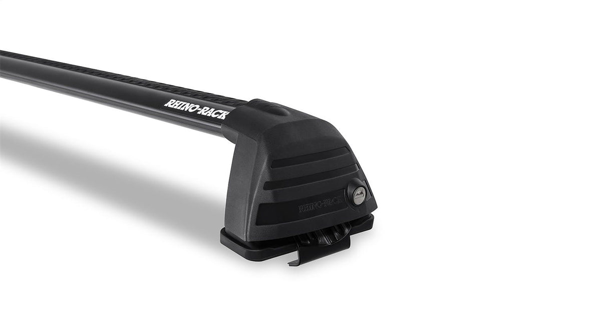 Rhino-Rack RV0398B Vortex ROC25 Flush Black 2 Bar Roof Rack