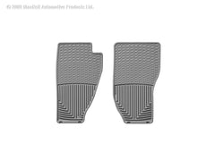 WeatherTech W10GR Front Rubber Mats Grey