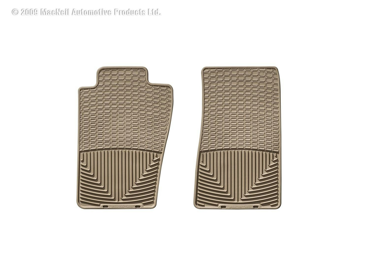 WeatherTech W11TN Front Rubber Mats Tan