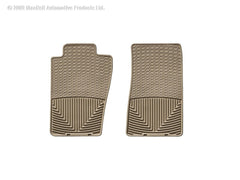WeatherTech W11TN Front Rubber Mats Tan