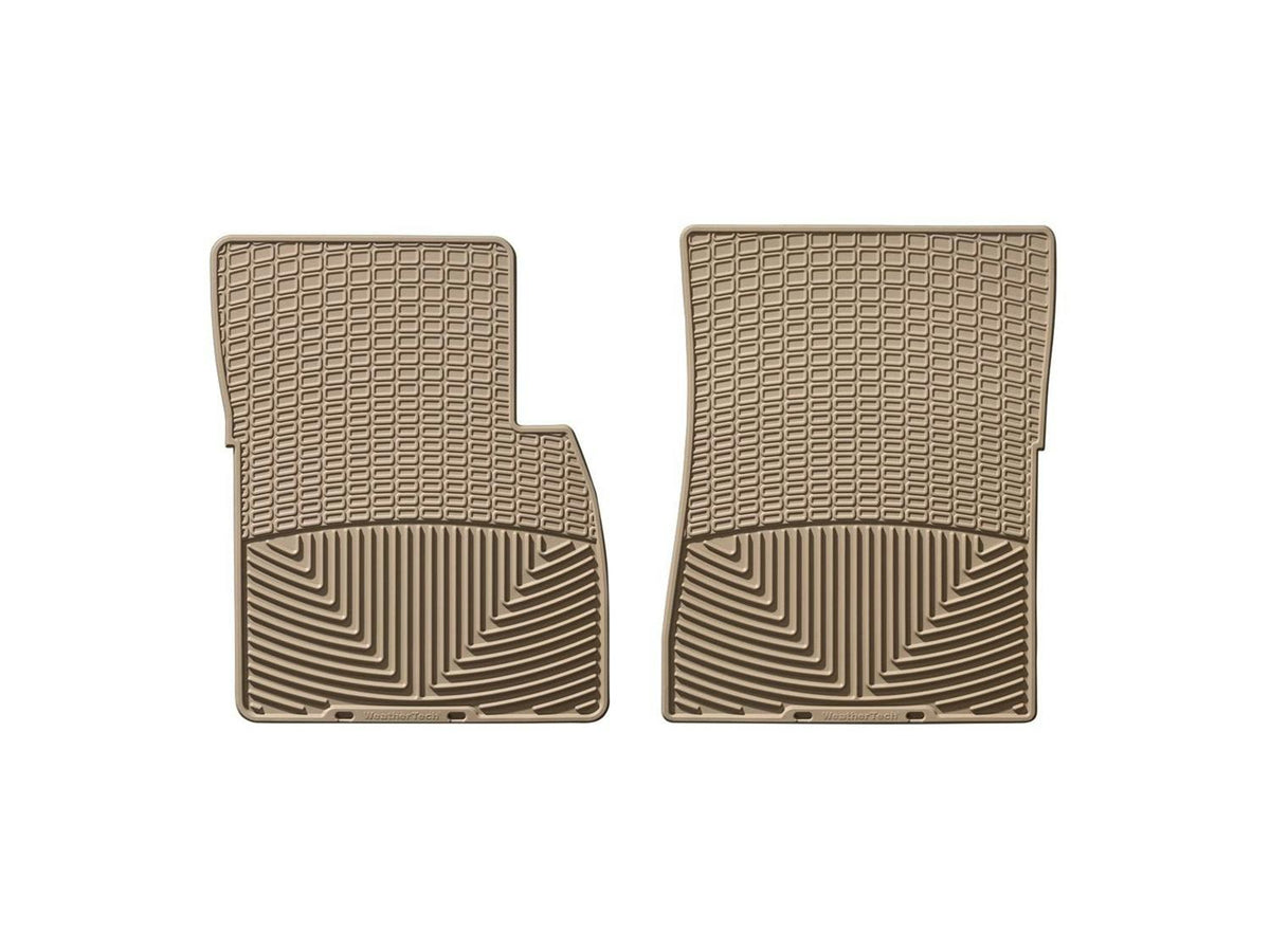 WeatherTech W124TN Front Rubber Mats Tan