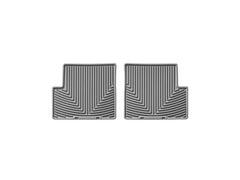 WeatherTech W125GR Rear Rubber Mats Grey