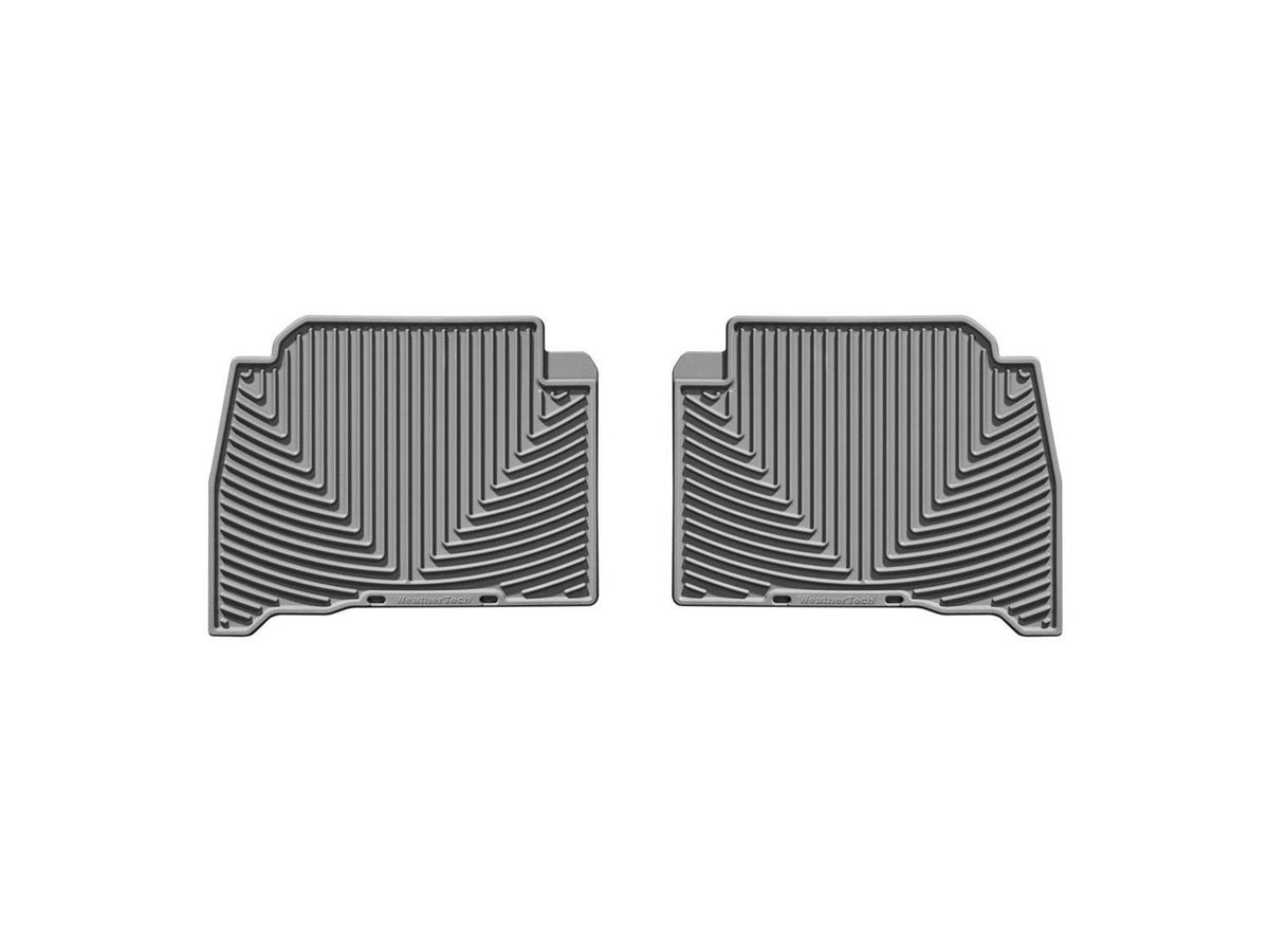 WeatherTech W127GR Rear Rubber Mats Grey