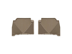 WeatherTech W127TN Rear Rubber Mats Tan