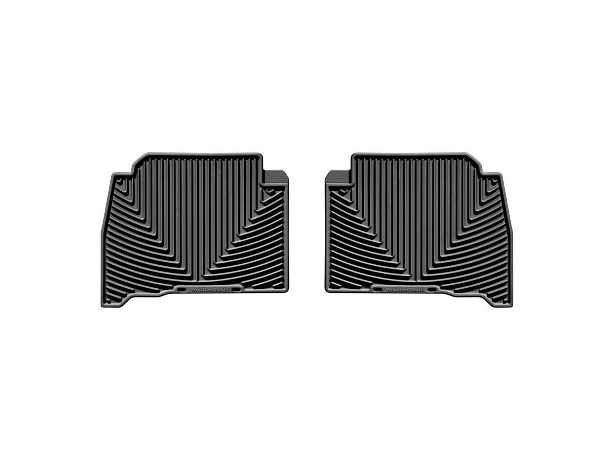 WeatherTech W127 Rear Rubber Mats Black