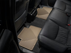 WeatherTech W136TN Rear Rubber Mats Tan