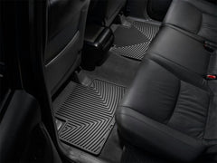 WeatherTech W136 Rear Rubber Mats Black