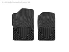 WeatherTech W14 Front Rubber Mats Black
