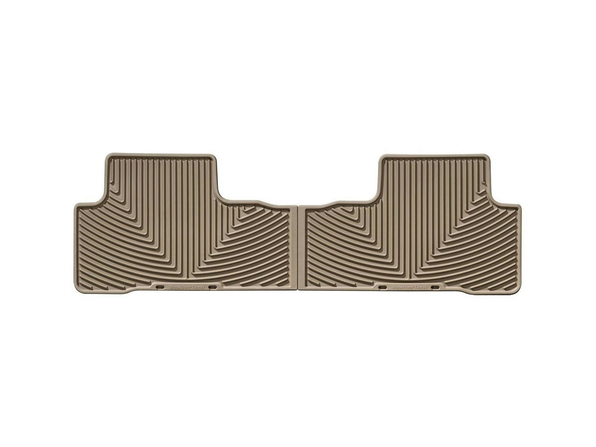 WeatherTech W162TN Rear Rubber Mats Tan