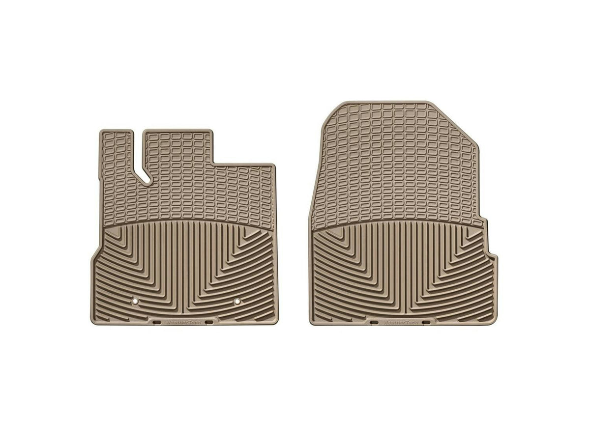 WeatherTech W165TN Front Rubber Mats Tan