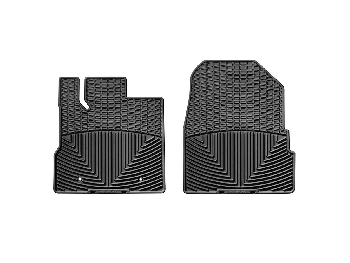 WeatherTech W165 Front Rubber Mats Black