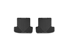 WeatherTech W166 Rear Rubber Mats Black