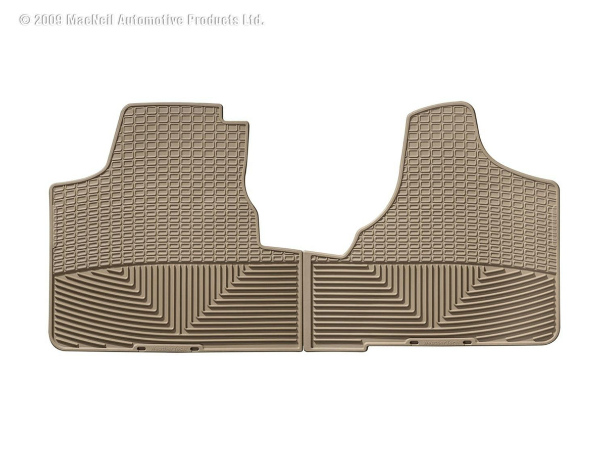 WeatherTech W16TN Front Rubber Mats Tan