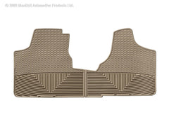 WeatherTech W16TN Front Rubber Mats Tan