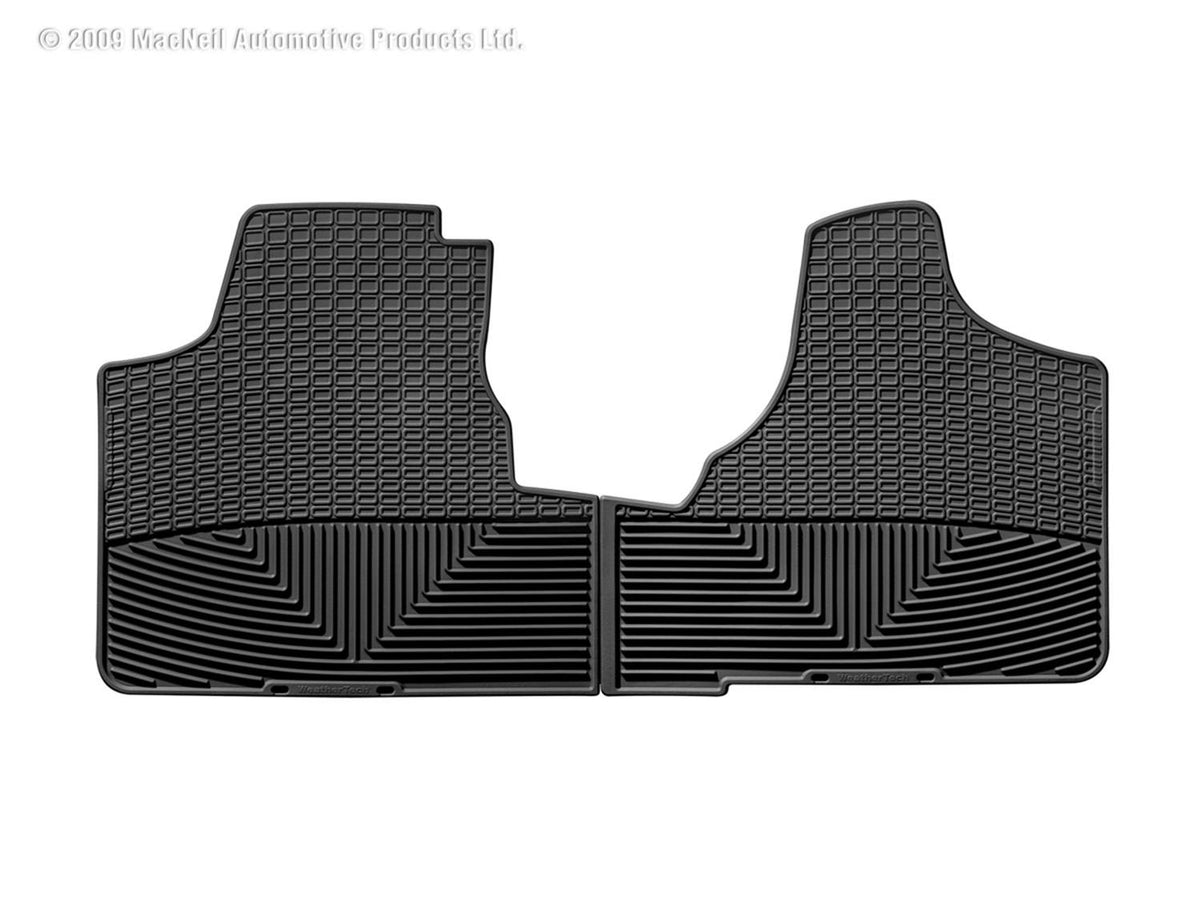 WeatherTech W16 Front Rubber Mats Black