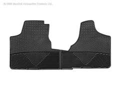 WeatherTech W16 Front Rubber Mats Black