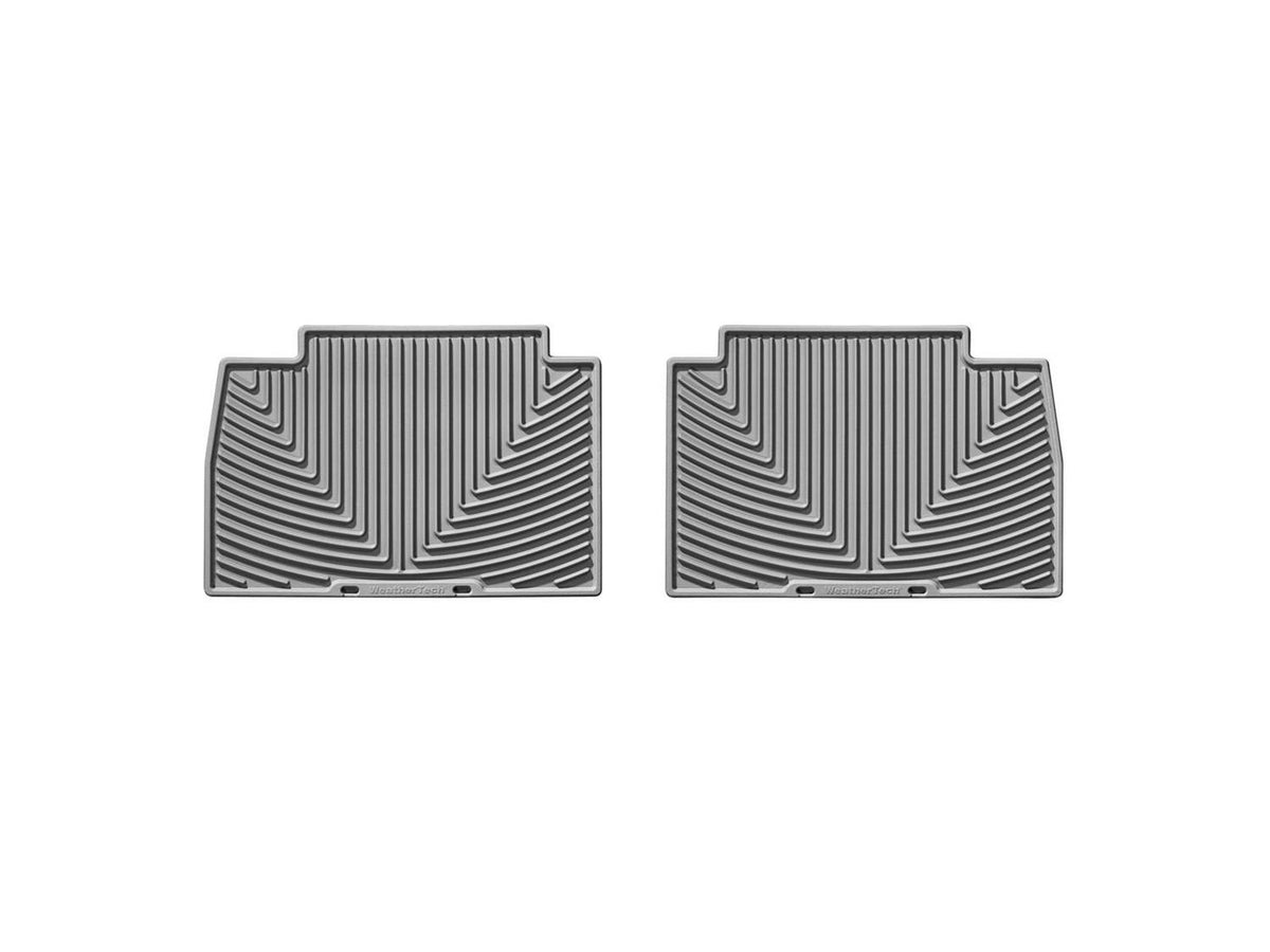 WeatherTech W185GR Rear Rubber Mats Grey