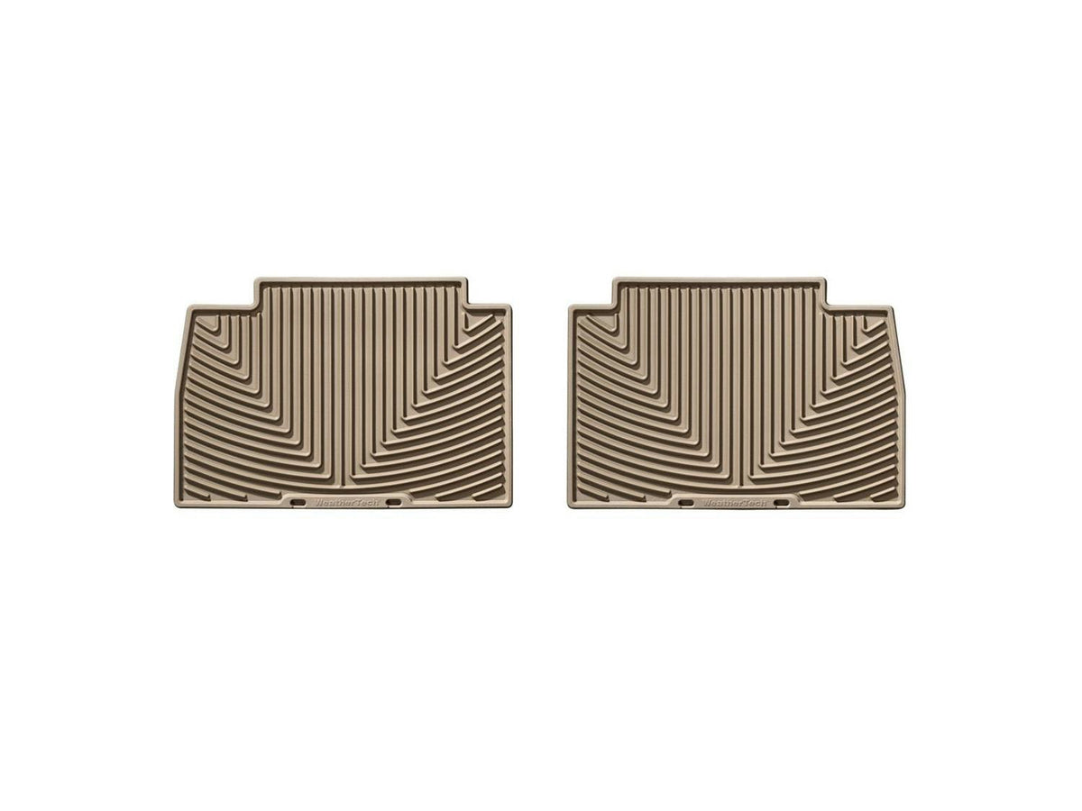 WeatherTech W185TN Rear Rubber Mats Tan