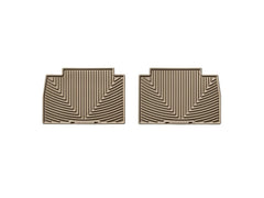 WeatherTech W185TN Rear Rubber Mats Tan