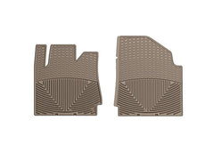 WeatherTech W191TN Front Rubber Mats Tan