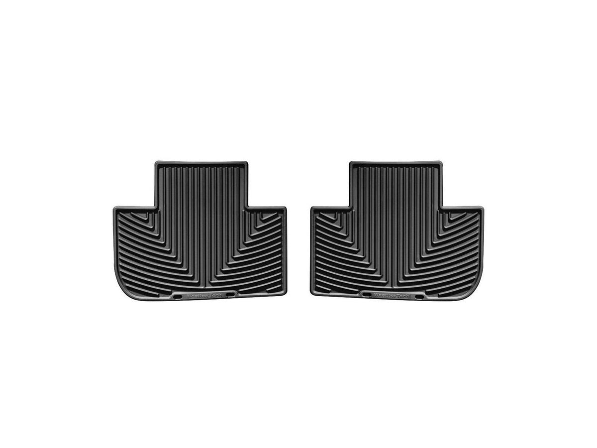 WeatherTech W193 Rear Rubber Mats Black
