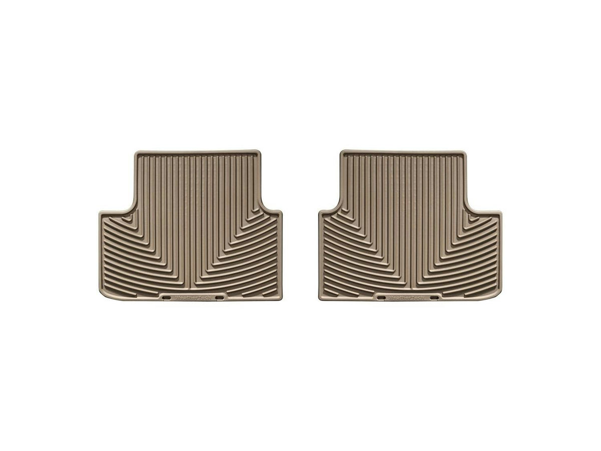 WeatherTech W198TN Rear Rubber Mats Tan