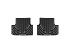 WeatherTech W198 Rear Rubber Mats Black