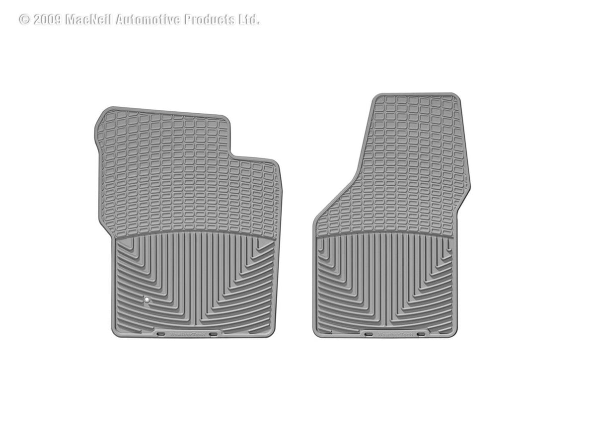WeatherTech W19GR Front Rubber Mats Grey