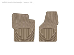 WeatherTech W19TN Front Rubber Mats Tan