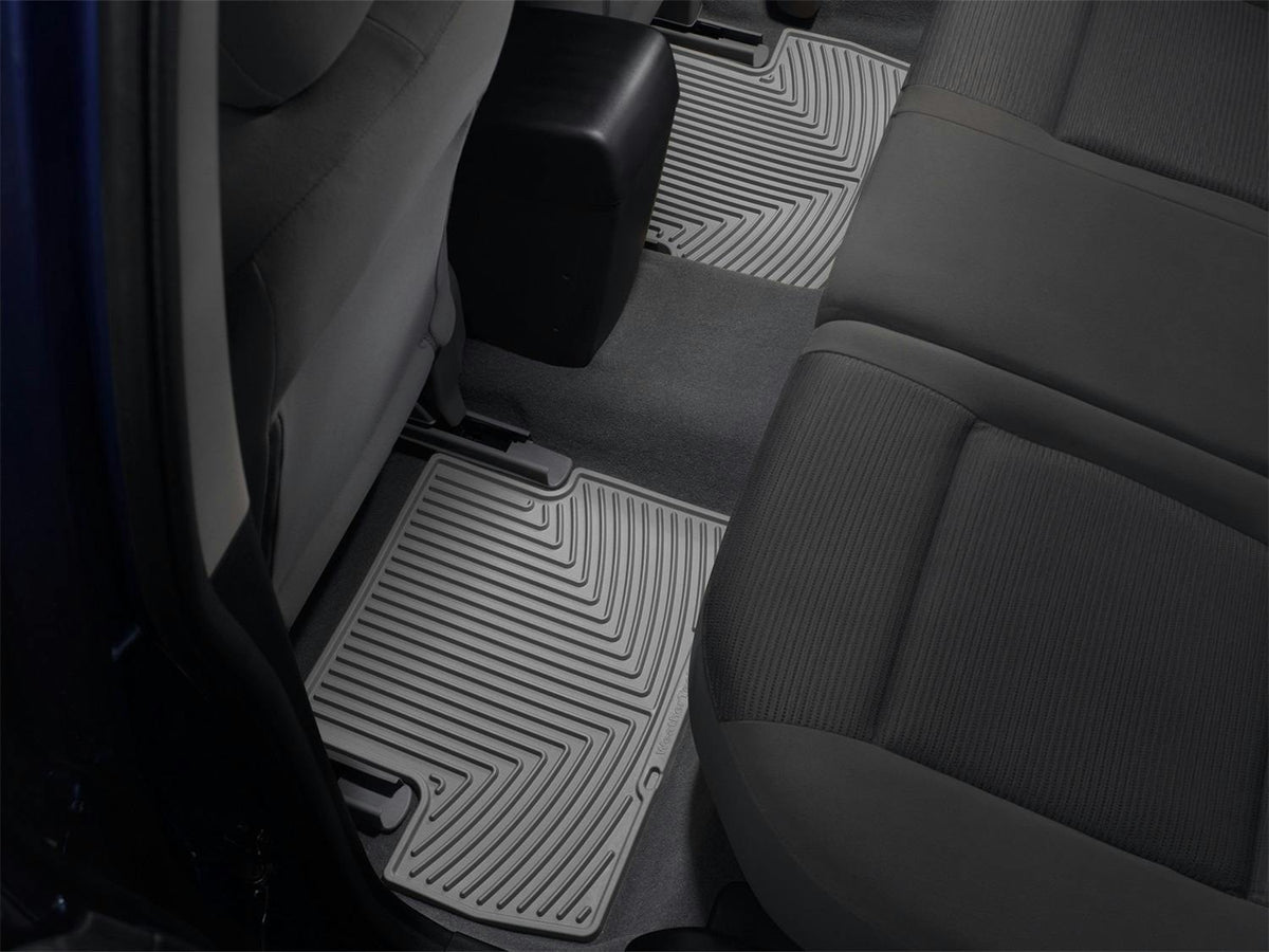 WeatherTech W154GR Rear Rubber Mats Grey