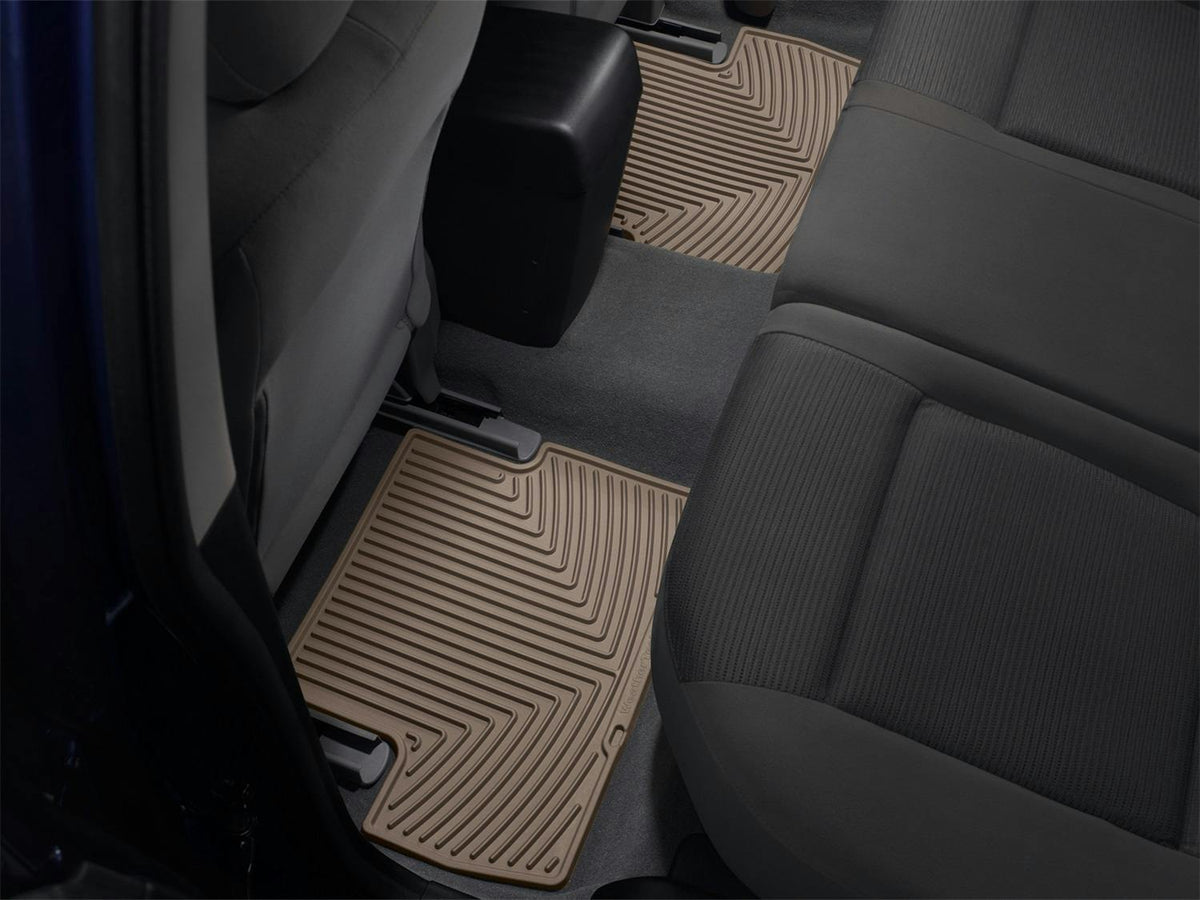 WeatherTech W141TN Rear Rubber Mats Tan