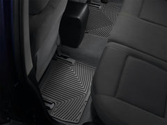 WeatherTech W232 Rear Rubber Mats Black
