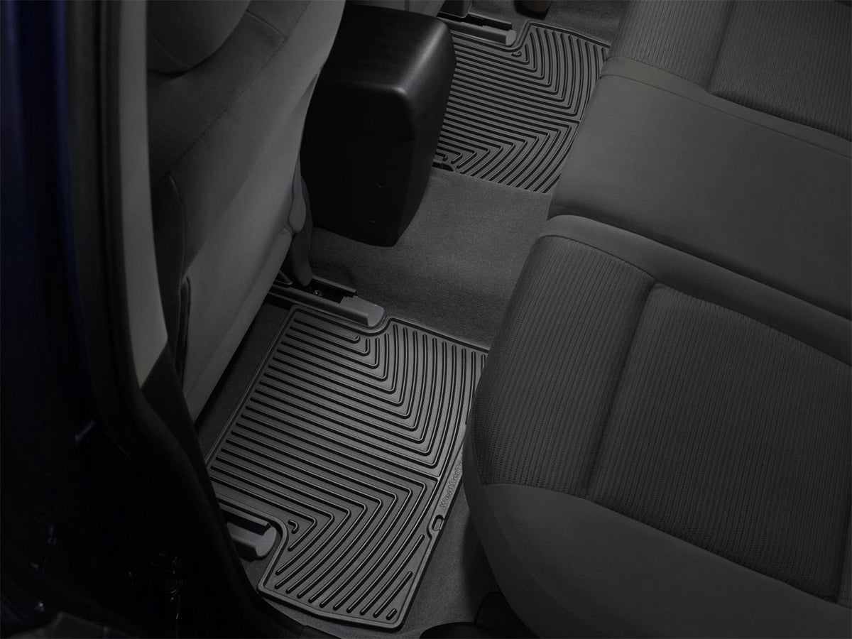 WeatherTech W90 Rear Rubber Mats Black