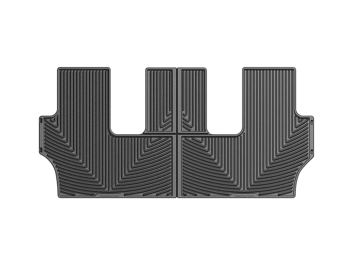 WeatherTech W213 Rear Rubber Mats Black