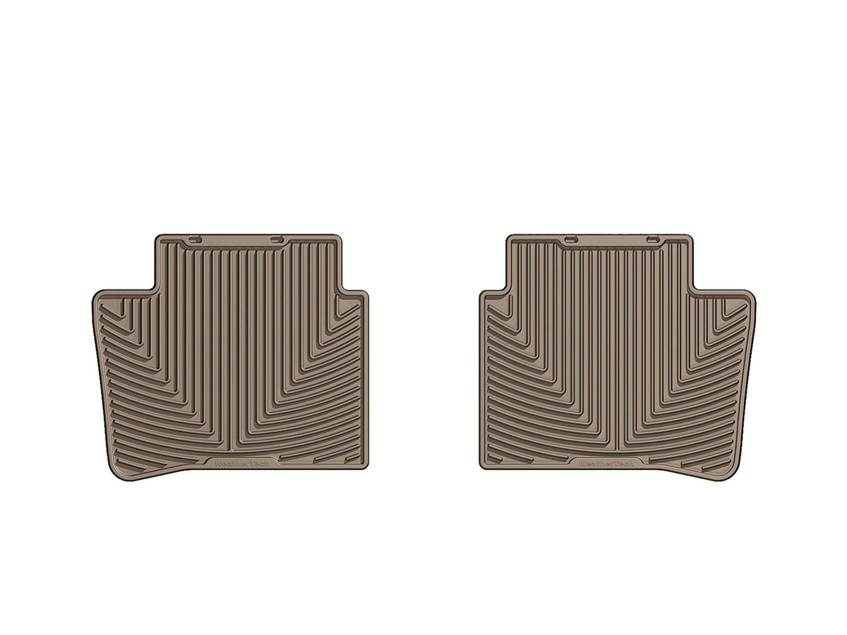 WeatherTech W215TN Rear Rubber Mats Tan
