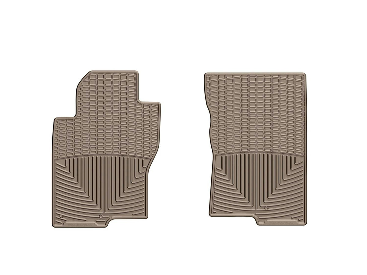 WeatherTech W222TN Front Rubber Mats Tan