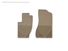 WeatherTech W22TN Front Rubber Mats Tan