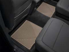 WeatherTech W231TN Rear Rubber Mats Tan