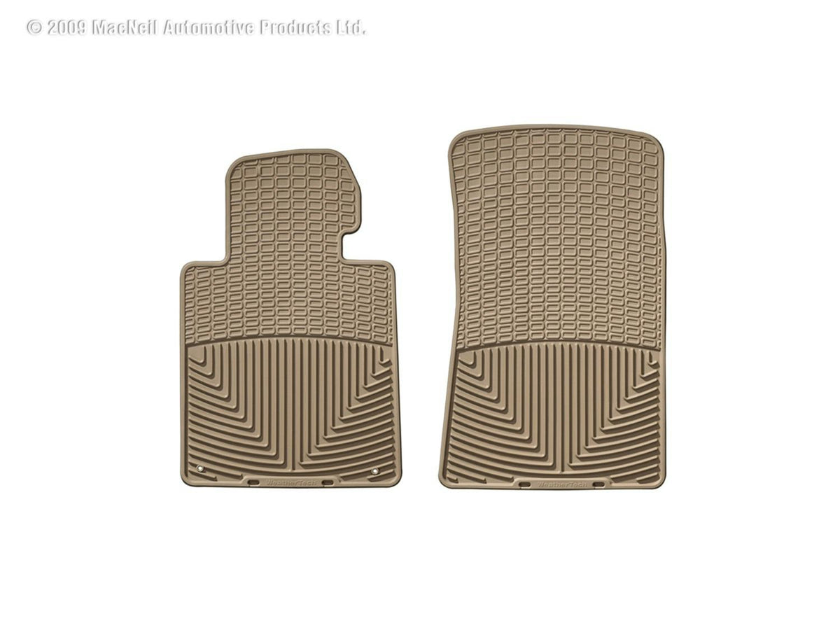 WeatherTech W24TN Front Rubber Mats Tan