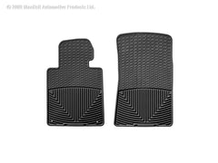 WeatherTech W24 Front Rubber Mats Black