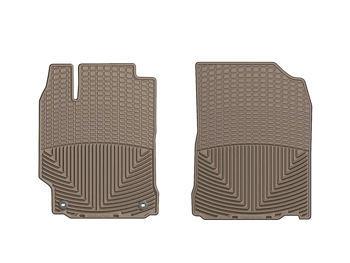 WeatherTech W255TN Front Rubber Mats Tan