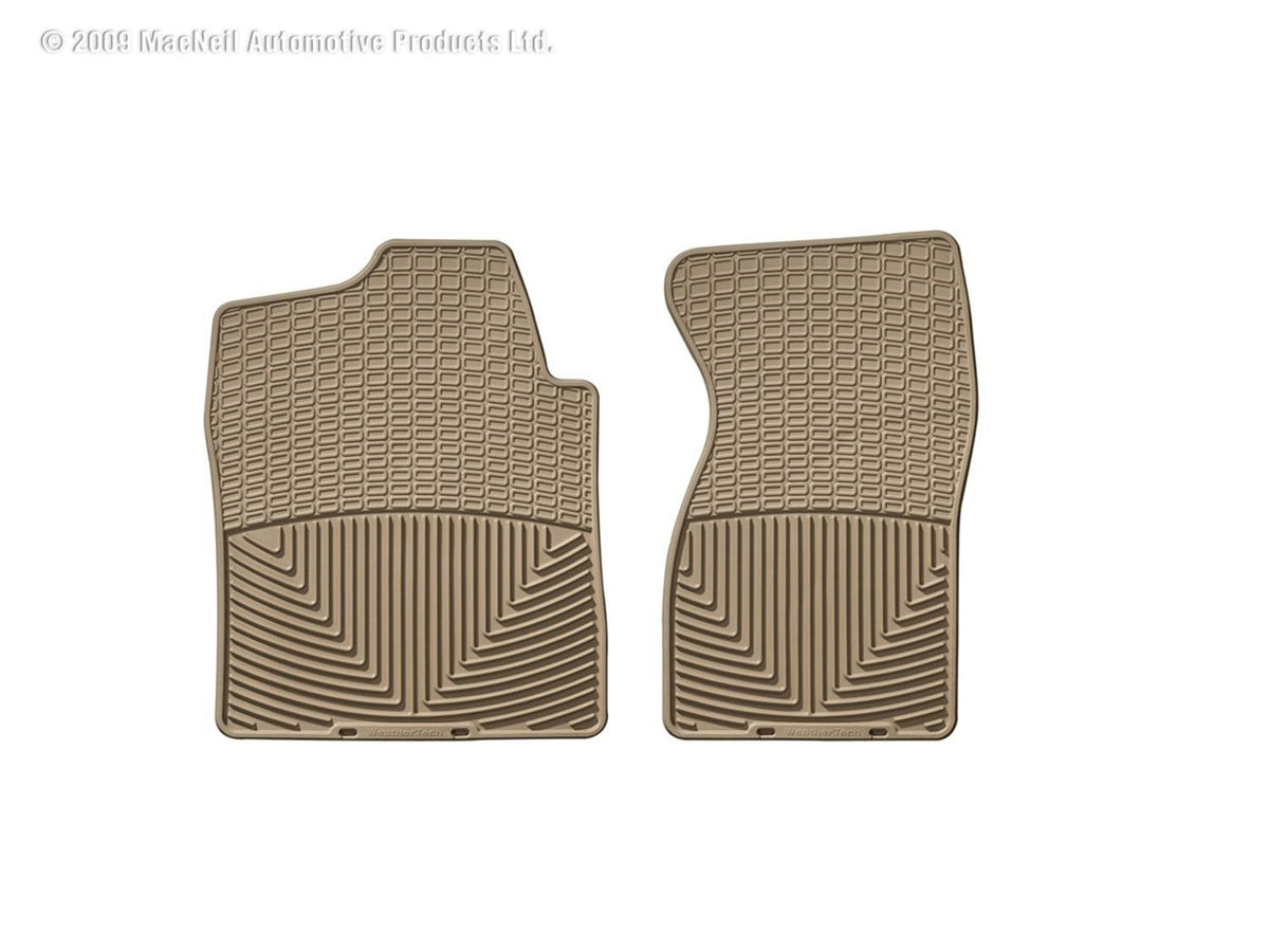 WeatherTech W26TN Front Rubber Mats Tan