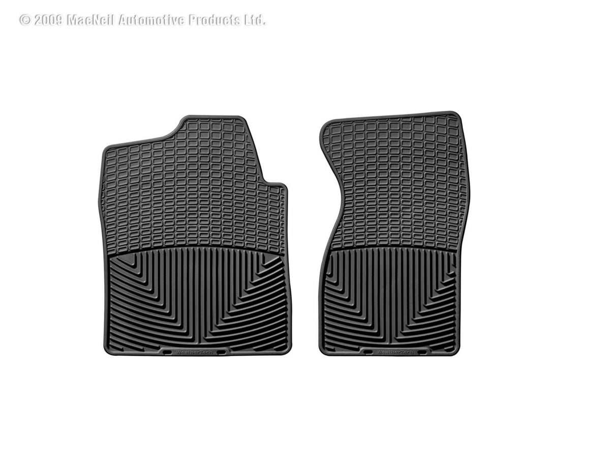 WeatherTech W26 Front Rubber Mats Black