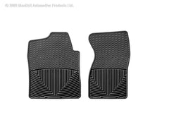 WeatherTech W26 Front Rubber Mats Black