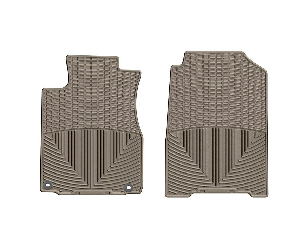WeatherTech W270TN Front Rubber Mats Tan