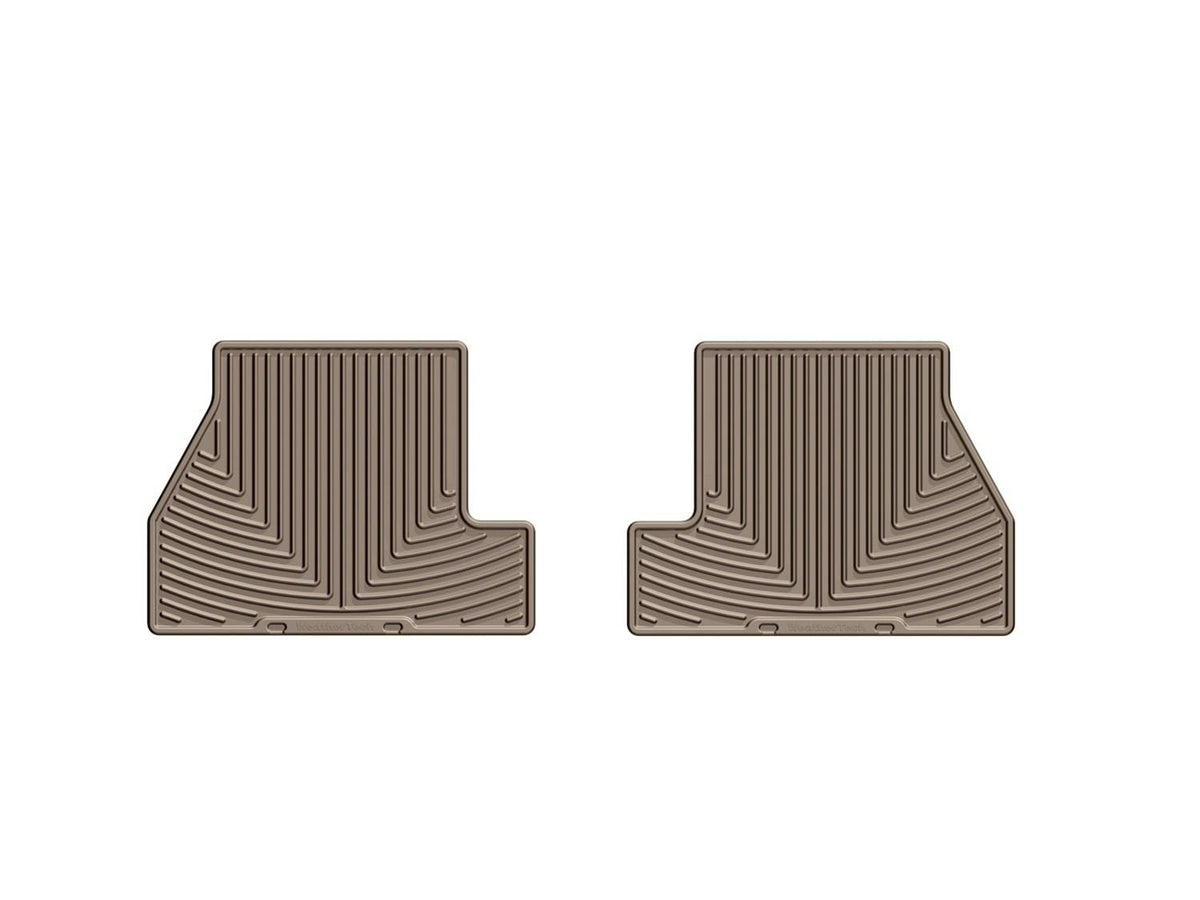 WeatherTech W272TN Rear Rubber Mats Tan