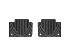 WeatherTech W280 Rear Rubber Mats Black