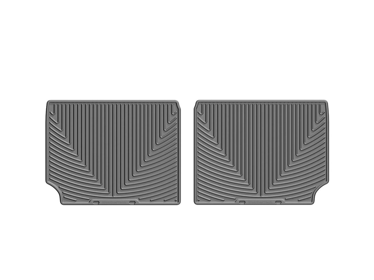 WeatherTech W281GR Rear Rubber Mats Grey